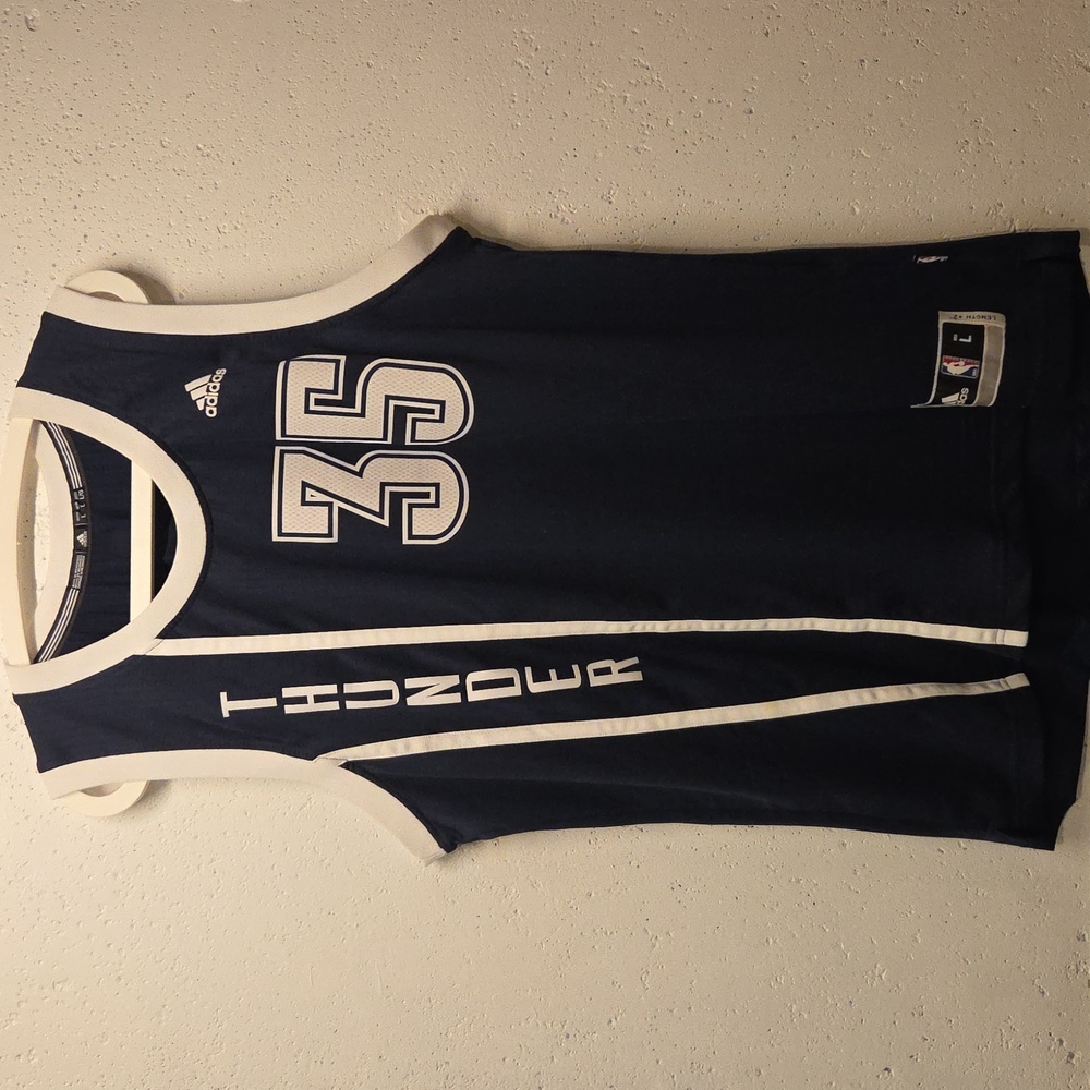 *RARE* Adidas Swingman - Kevin Durant - Alternate Navy OKC Thunder Jersey (L)